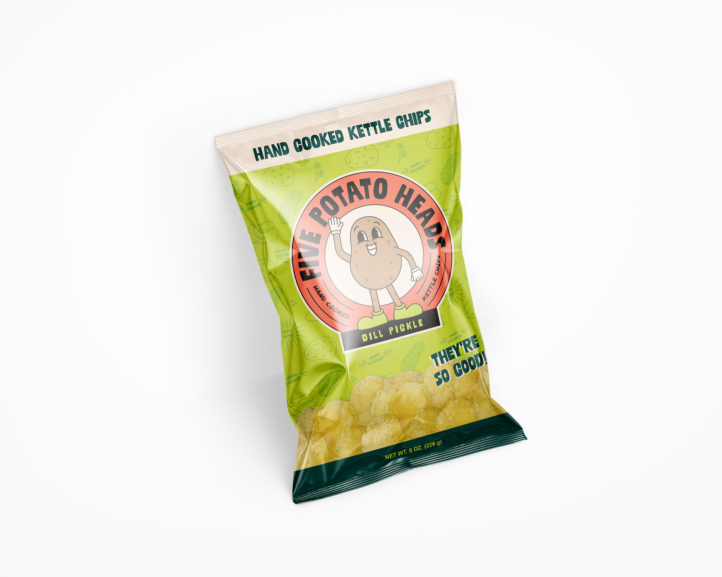 Dill Pickle Kettle Cooked Chips